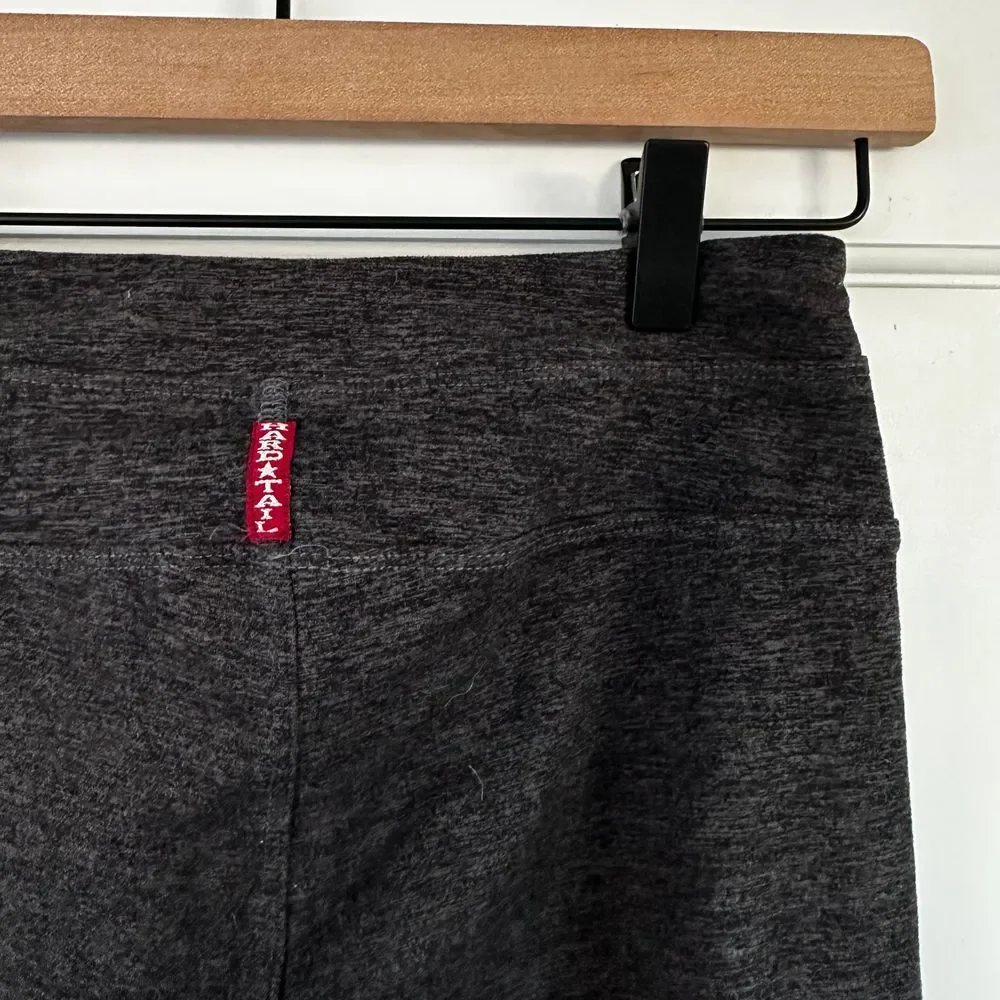 Hard Tail Legging‎ Dark Charcoal Heather Size XS Athletic Keyhole Detail